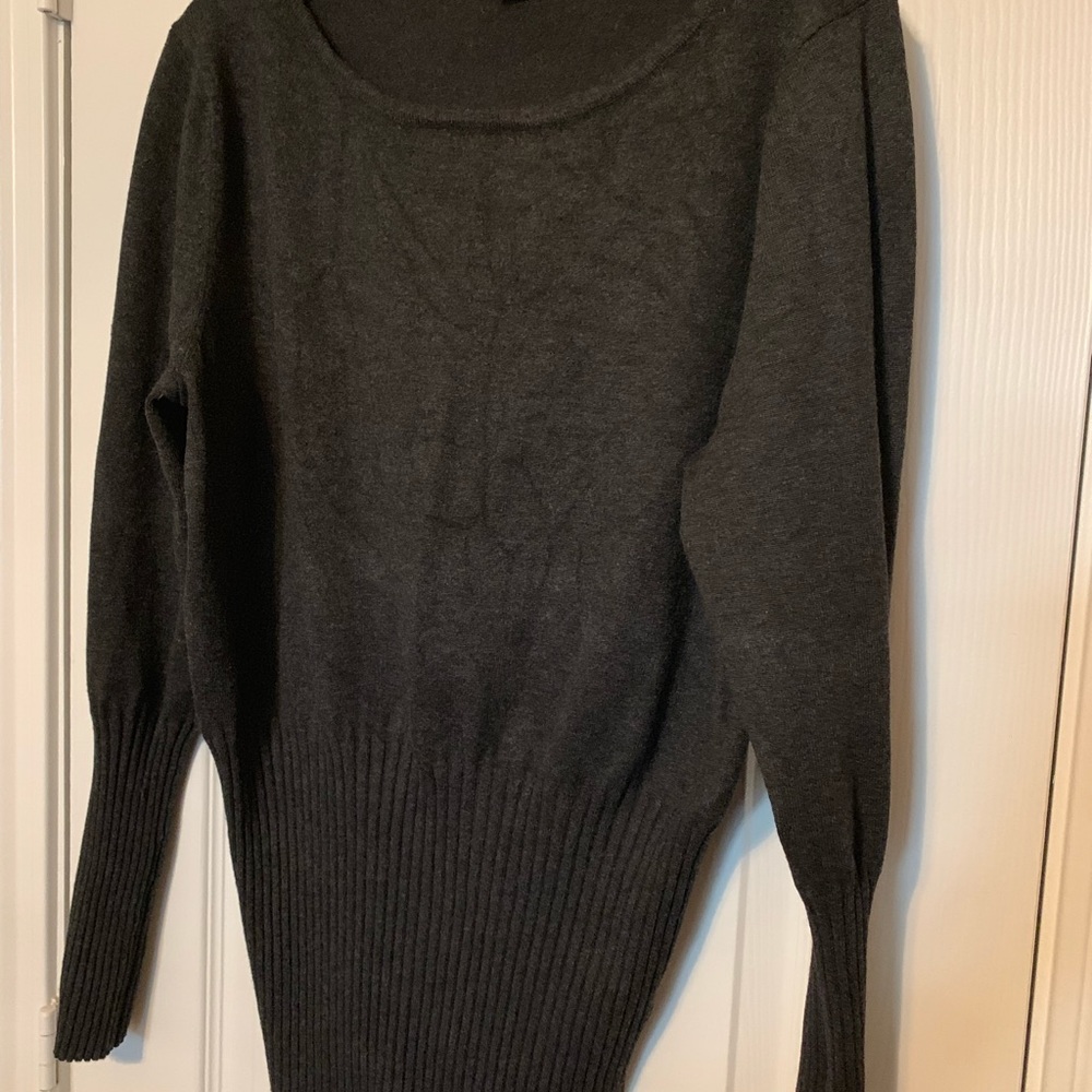 Gray sweater
